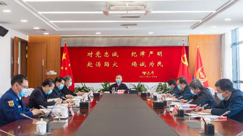 肏骚女臊屄免费视频网站黄明在应急管理部党委会上强调 着力加强党委班子自...